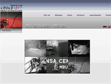 Tablet Screenshot of kocksoft.de